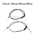 Ligne d’embrayage 140cm 160cm 180cm, câble de moto pour Harley Road King Fat Boy Sportster Iron XL883R P L C XL 1200 Dyna Softail