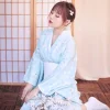 Kimono japonais traditionnel imprimé Floral, robe Kimono élégante de Style japonais pour fille Sakura, nouvelle collection asiatique