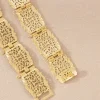 ceinture ethnique pour femmes, bijoux de mariage, artisanat sculpté et incrusté en métal, combiné avec banquet arabe, cadeau de mariée, chaîne de taille