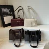sac à bandoulière chic et célèbre pour femmes, sac à main en cuir, fourre tout pour dames, marque de luxe populaire classique élégant