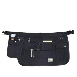 Tablier de taille en coton adapté aux hommes et aux femmes avec 9 poches barbiers Salons de beauté jardin charpentiers tablier