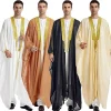 dubaï saoudien abaya ouvert kimono hommes musulmans longue robe jubba thobe islam vêtements arabe turquie caftan abayas caftan moyen orient