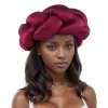 Turban à grandes tresses pour femmes africaines, bandeau, pièce de sauna, Nigeria Auto Gele