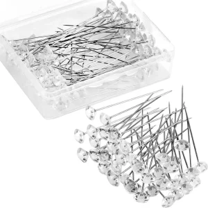 100 pièces diamant Bouquet Corsages broches fleur cristal strass broches florales diamants broches pour Bouquets mariage mariée décor