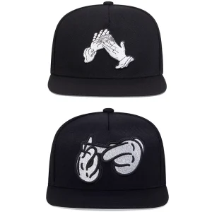 Mode dessin animé broderie femmes hommes casquettes de Baseball femme mâle Sport visières casquette Snapback chapeau de soleil pour femmes hommes