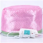 Bonnet en Satin pour femmes, outil de coiffure, traitement thermique des cheveux, Protection contre la vapeur, casque de soins chauffant, cuisson nourrissante réglable