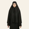 longue écharpe de prière islamique pour femme, tiens imar élégant, ramadan islamique modeste, hijab en jersey doux et léger, amira abaya jilbab, 130x95cm