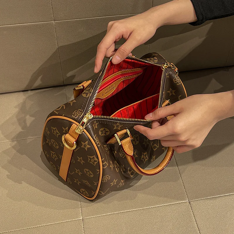 Sac à main de luxe en cuir pour femmes, sac à bandoulière, fourre-tout de styliste célèbre, Style classique et élégant