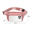 garçons filles fanny pack voyage sac d'argent vacances décontracté imperméable poitrine sac à bandoulière