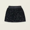 bébé filles paillettes polyvalent jupe courte printemps automne enfants léger luxe à la mode a ligne demi jupe jupe pour enfants fille