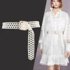 perle ceinture faite à la main femme mode coréenne robe de mariée taille large chaîne ceinture de taille