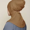 vente en gros prêt à sortir, hijab instantané pour dames, cravate au dos, écharpe en jersey de qualité supérieure, couverture de cou en coton, hijab pour femme musulmane