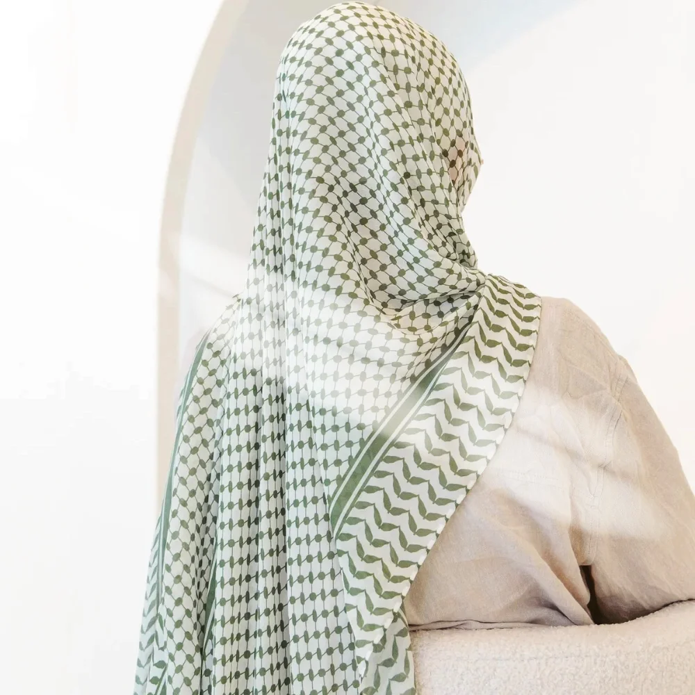 foulard turc imprimé à carreaux, foulard long et fin en mousseline de soie, hijab, châles et enveloppes de protection solaire, foulard islamique pour dames
