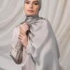 hijab en crêpe de soie longue et tendance, hijab froissé en satin pour femmes musulmanes, foulard islamique, offre spéciale