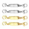 5 ensembles/lot fermoirs magnétiques pour la fabrication de bijoux bracelet à bricoler soi même collier fermoir magnétique connecteur boucle attaches accessoires
