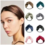 Turban torsadé en soie Pure, bandeau de styliste en soie de mûrier 100, bandeau élastique de luxe en soie pour femmes, Bandana bohème