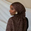 Écharpe Hijab en Satin de Coton Imprimé, Nouveau Design, Respirant, Doux, Long, à la Mode, Écharpe de Sauna, Hijabs Musulmans, Châle du Ramadan
