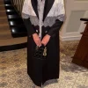 eid femmes abaya écharpe dentelle dubaï femmes robe ouverte abaya musulman islam fête arabe longue robe maroc caftan jalabiya ramadan 2025