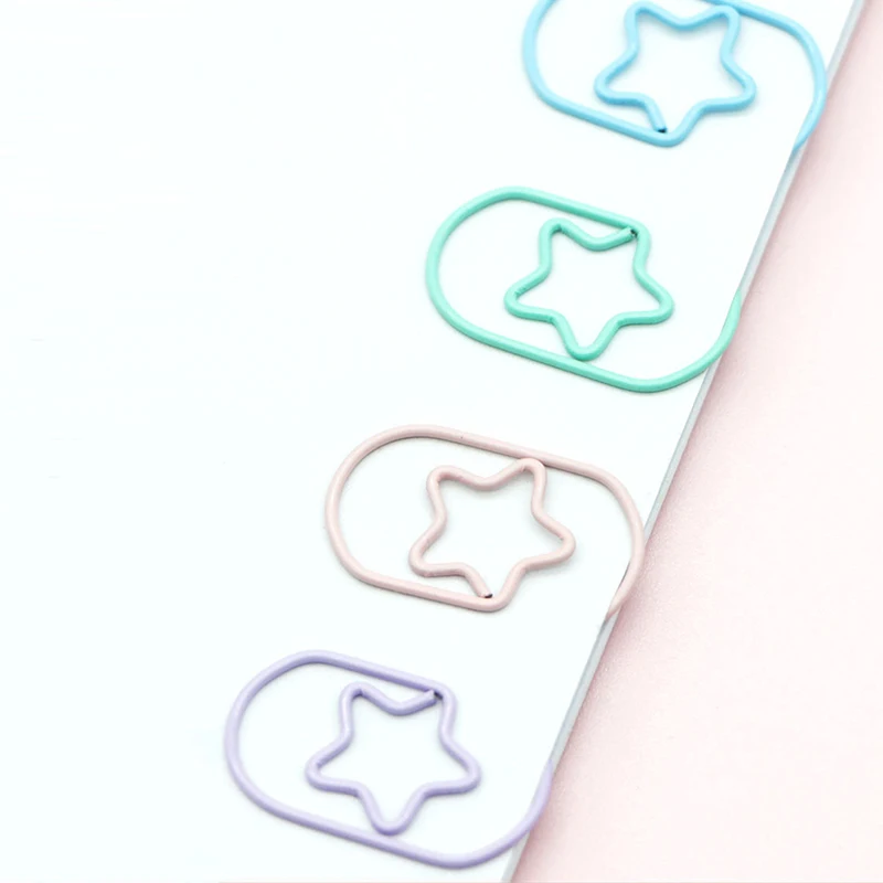 Ensemble de marque-pages créatifs, épingles à boucle colorées, grande valeur pour l'argent, parfait pour l'organisation et l'affichage des fichiers, 20 pièces