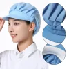 chapeaux de travail en maille respirante pour femmes et hommes, casquettes de couverture de cheveux, chapeau d'atelier, bonnet de cuisson de service alimentaire, visières de cuisine, bonnet