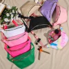 Sac banane pour femmes, sac de ceinture en Nylon, mode adulte, sac banane à fermeture éclair, réglable, léger, multifonction, étanche