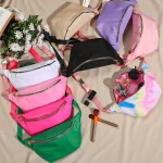 Sac banane pour femmes, sac de ceinture en Nylon, mode adulte, sac banane à fermeture éclair, réglable, léger, multifonction, étanche