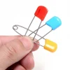 Épingles de sûreté 4/5.4cm, tête en plastique, broche de verrouillage de sécurité, aiguille pour tissu, couches pour bébé, accessoires de couture, marqueurs, 10/20 pièces