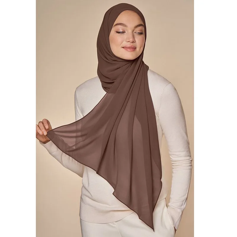 foulard hijab en mousseline de soie pour femme, voile musulman ramadan ,hijab femme musulman,foulard musulmane pour femme, foulard mousseline en jersey doux de haute qualité hijab islam voile femme musulman,70*180cm