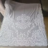 Mantille en dentelle espagnole blanche brodée Mantel De Encaje Fallera Manteleta fallera blanca