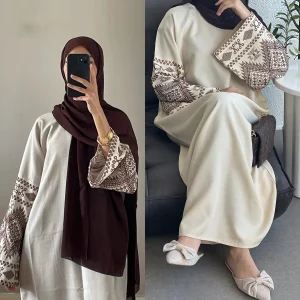 Abaya musulmane pour femmes, robes de soirée brodées, caftan arabe, longue robe, Islam Ramadan, Abayas de Dubaï, vêtements éducatifs, Jalabiya marocain, Eid Abaya musulmane pour femmes, robes de soirée brodées, caftan arabe, longue robe, Islam Ramadan, Abayas de Dubaï, vêtements éducatifs, Jalabiya marocain, Eid