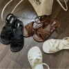 sandales d'été pour femmes, chaussures plates à semelle souple, décontractées chaussures femmes été 2024 sandales femmes été sandales pour femmes sandales femme sandales plates femme eté chaussures ete femme sandales