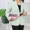 sac de taille femmes hommes poche étanche mode sac à main de poitrine décontracté unisexe sport voyage sac à main plaid taille pack sacs de ventre étui