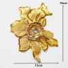 paillettes strass fleur patch couture broderie tissu floral dentelle garniture maille applique pour robe de mariée robe vêtements décor bricolage