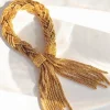 bracelet tressé de blé fait à la main pour femmes, style minimaliste, accessoire décontracté de luxe.
