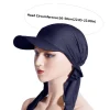foulard de couleur unie décontracté, casquette de baseball, turban, protection solaire en nylon, chapeaux de plage, chapeau de baseball, hijab, châle, sport