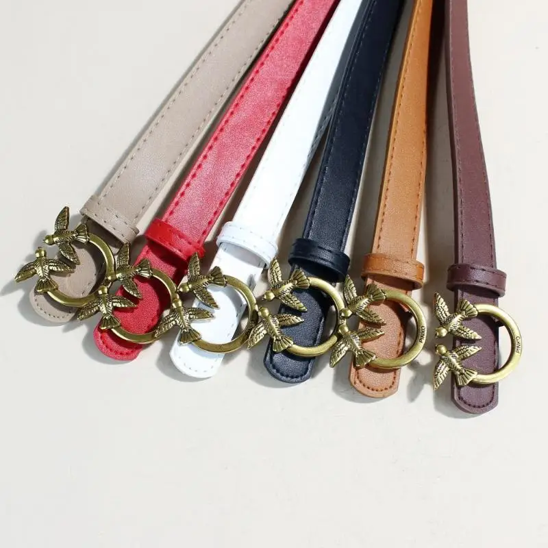 Ceinture Vintage pour femmes, ceinture en cuir PU à la mode pour la décoration quotidienne des vêtements, ceinture tendance assortie et exquise pour cadeau d'anniversaire
