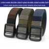 ceinture en nylon moderne pour hommes, design doux sans trou, à cliquet, classique et confortable, pour jeans, paramètres d'affaires