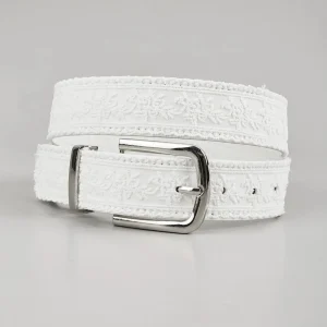 Ceinture élégante à boucle ardillon en dentelle, ceinture en cuir à la mode pour femmes, accessoire élégant pour dames pour toutes les Occasions