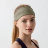 bandeaux d'entraînement absorbant l'humidité pour femmes, bandeau extensible respirant et antidérapant, bandeau de sport élastique à séchage rapide pour femmes