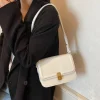 petit sac carré rétro chic pour femmes, design de niche à texture de luxe, sac à main polyvalent à bandoulière et à bandoulière