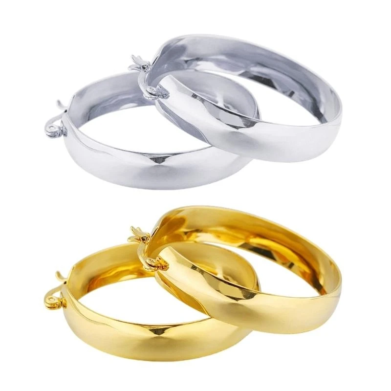 Bijoux boucles d'oreilles minimalistes modernes conçues pour le confort l'usure toute journée