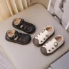 sandales pour bébé, chaussures de plage respirantes et confortables pour tout petits, chaussures de marche pour garçons et filles, semelle souple antidérapante, mignonnes, nouvelle collection été 2025