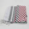nouveau foulard arabe turban en coton écharpe carrée brodée