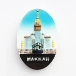 Aimants de réfrigérateur de voyage, arabie saoudite, la ville sainte Makkah, Souvenirs touristiques, autocollants pour réfrigérateur, décoration de maison, cadeaux de mariage
