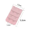 extension de soutien gorge utile pour femmes, 5 pièces/ensemble, boucle, crochet de sangle d'extension élastique, ceinture réglable, intimes, accessoires de bricolage faits à la main pour femmes