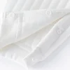 tenue une pièce 100% coton pour garçons et filles, barboteuse à manches longues pour nouveau né, combinaison fine en tricot solide pour les saisons