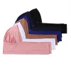 hijab instantané avec bouton prêt à porter femmes musulmanes écharpe couverture complète bandeau islam turban casquettes turbante mujer