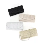 Pochette à paillettes avec chaîne pour femmes, sac à main à bandoulière avec chaîne, sac à main de mariage à paillettes pour soirée, cadeau de mariage