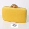 2025 nouvelle pochette de soirée en velours sac à main fleur serrure sacs de soirée élégants sac à main de luxe design chaîne de mariage embrayages sacs à bandoulière