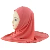 filles instantané hijab écharpe musulman bonnet hijabs tête enveloppement turban pour 7 12 ans enfants ramadan islam foulard turban amira châles